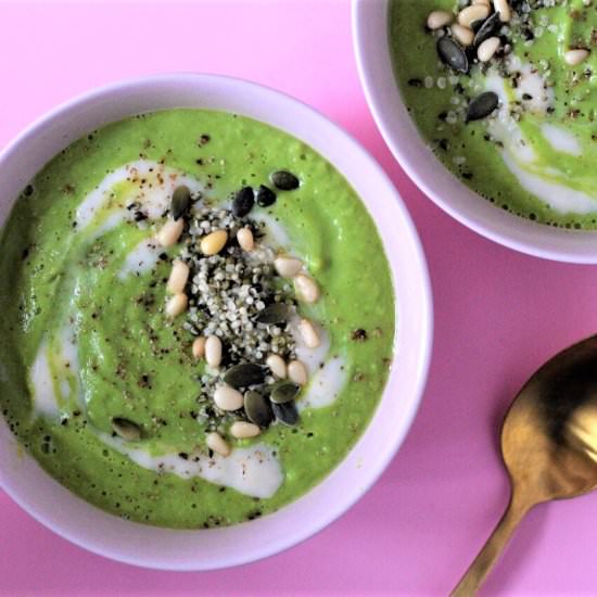 Easy Creamy Pea Soup - Recipe photo by mariateodorastefan