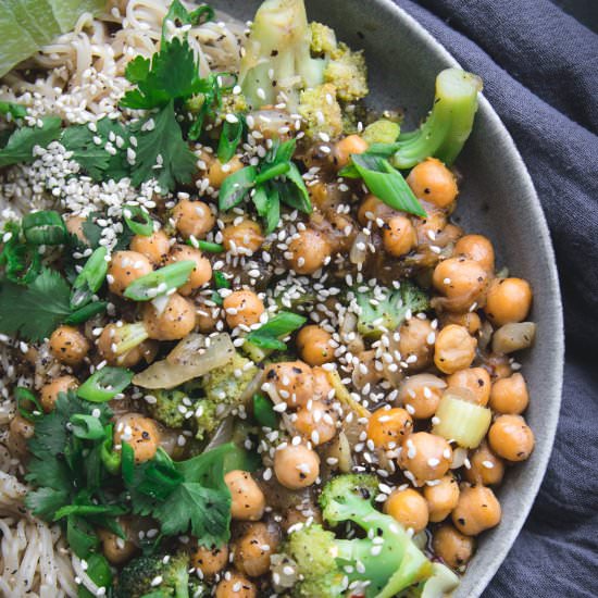 Black Pepper Chickpeas - Recipe photo by emily_garlichead