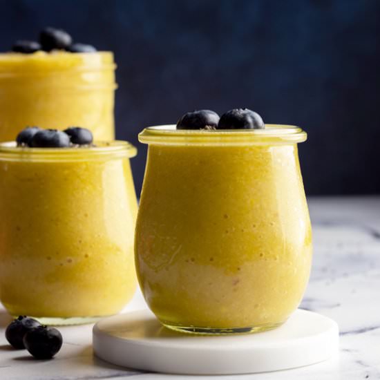 Mango Apple Smoothie - Recipe photo by CookhouseDiary