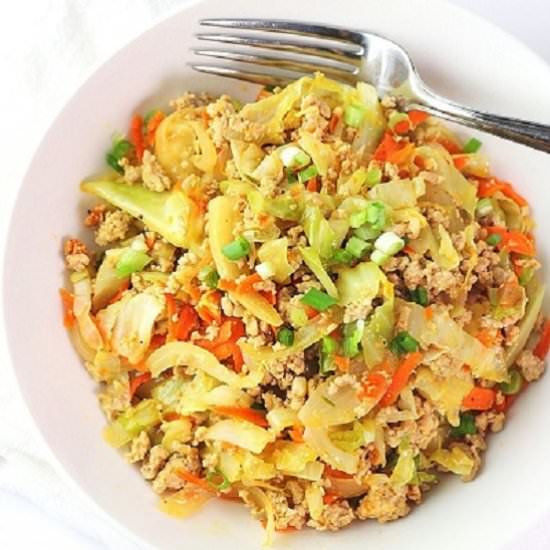quick and easy egg roll bowls - Recipe photo by nowcookthis