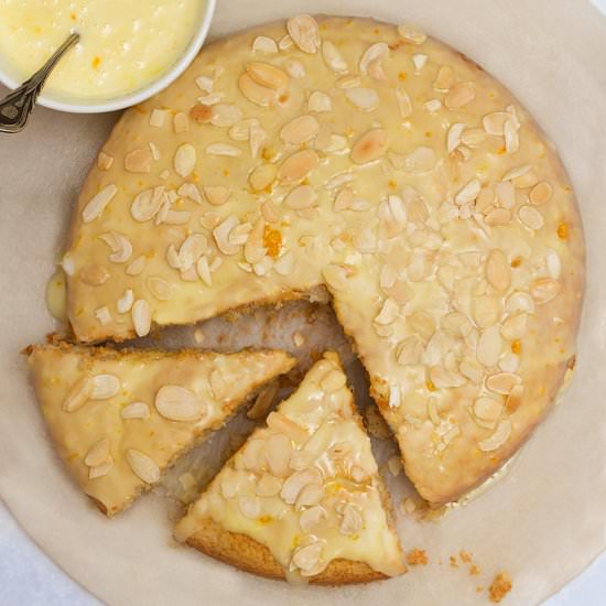 Vegan Amond Orange Cake - Recipe photo by dailydish
