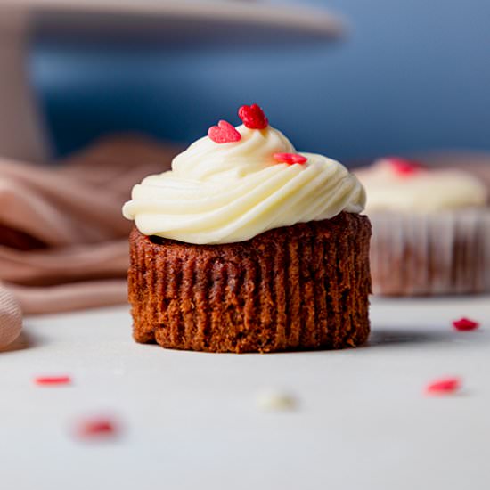 Red Velvet Cupcakes - Recipe photo by ScienceandCrumbs