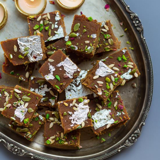 Pumpkin Besan Burfi - Recipe photo by Tashasartisanfoods