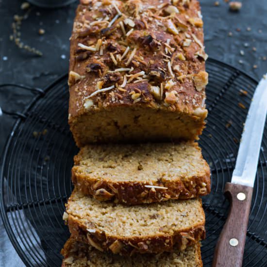 Coconut Banana Bread (Vegan) - Recipe photo by Tashasartisanfoods