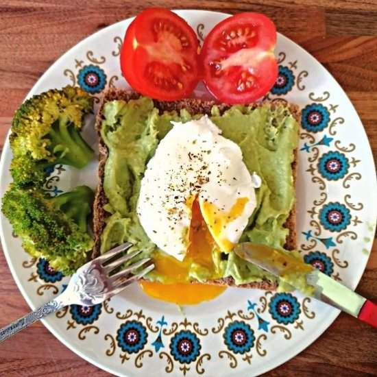 Poached Egg Avocado on Toast - Recipe photo by TheWorldIsAnOyster