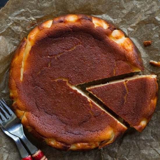 Burnt Basque Cheesecake - Recipe photo by Tashasartisanfoods