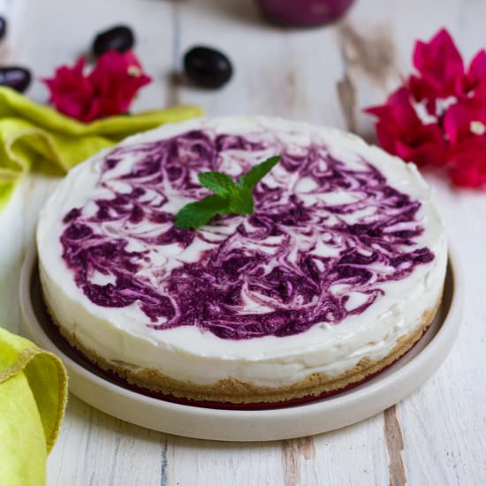 No-Bake Jamun Cheesecake - Recipe photo by Tashasartisanfoods