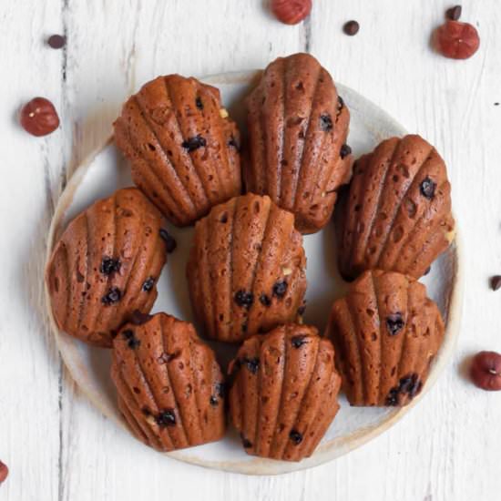Vegan Coffee Hazelnut Madeleines - Recipe photo by Tashasartisanfoods