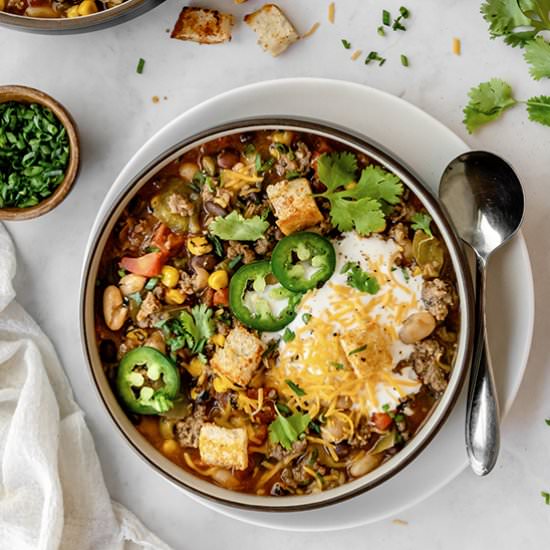 Instant Pot Chili - Recipe photo by balancewithjess