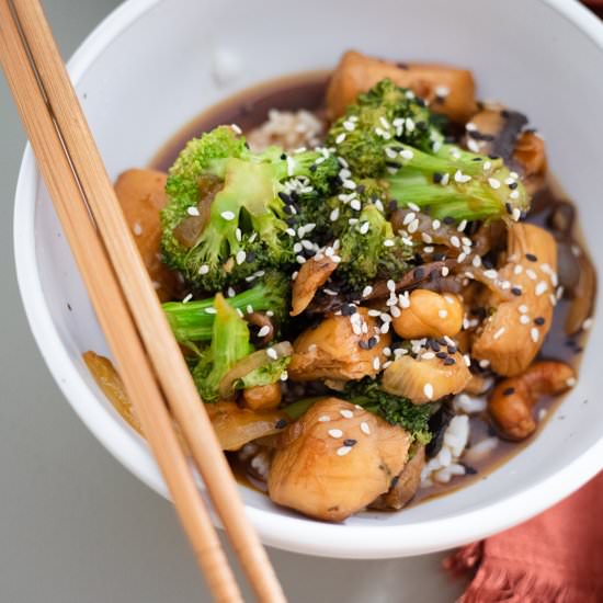 Chicken and Broccoli Stir-Fry - Recipe photo by hangryeconomist
