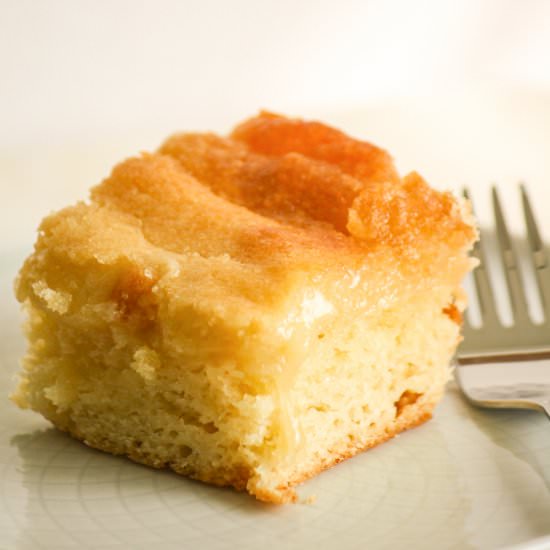 Gooey Butter Cake - Recipe photo by The Desserted Girl
