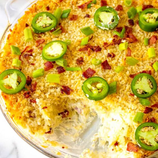 Jalapeño Popper Dip - Recipe photo by AllThingsMamma