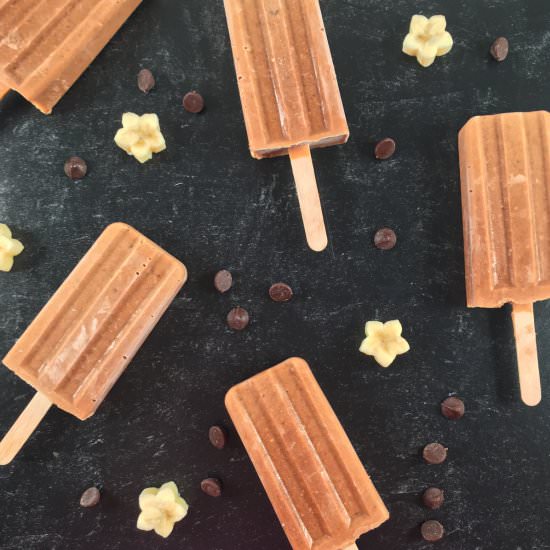 Sugar Free Banana Popsicles Recipe - Recipe photo by summeryule.com