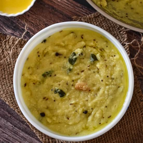 Rava Pongal - Recipe photo by Palates Desire