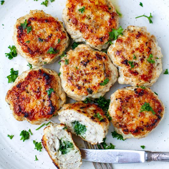 Stuffed Chicken Kiev Patties - Recipe photo by IrenaMacri