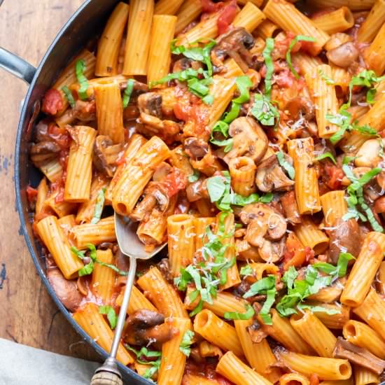 Mushroom Ragu - Recipe photo by veggie desserts