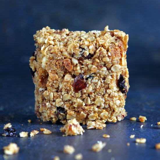 Vegan Healthy Flapjacks - Recipe photo by glutenfreealchemist