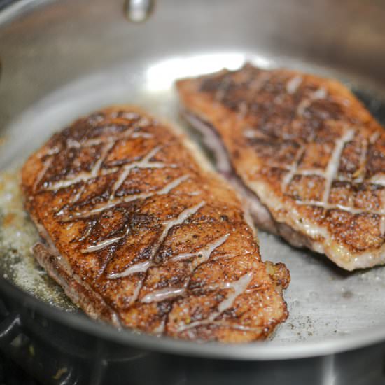 Orange 5 Spice Duck - Recipe photo by Marceats