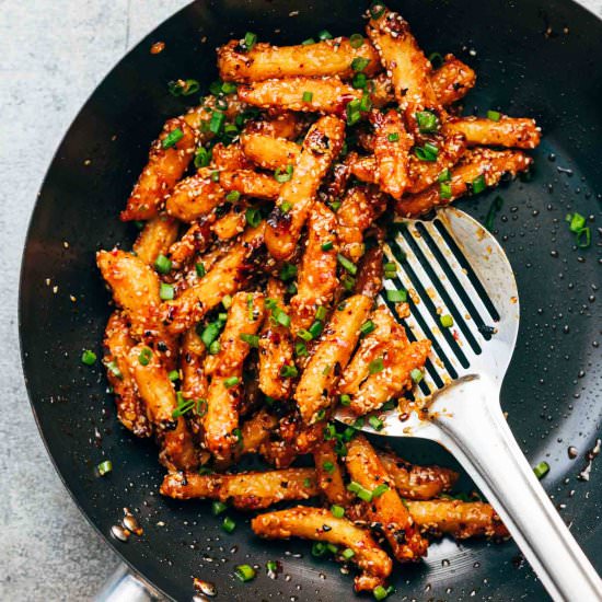 Crispy Honey Chilli Potatoes - Recipe photo by myfoodstory