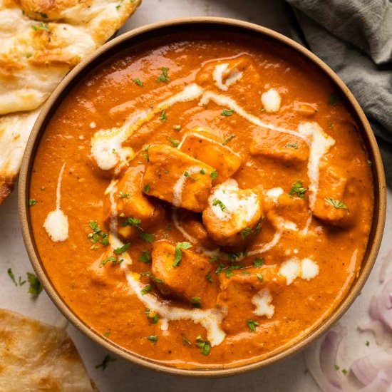 Paneer Butter Masala - Recipe photo by myfoodstory