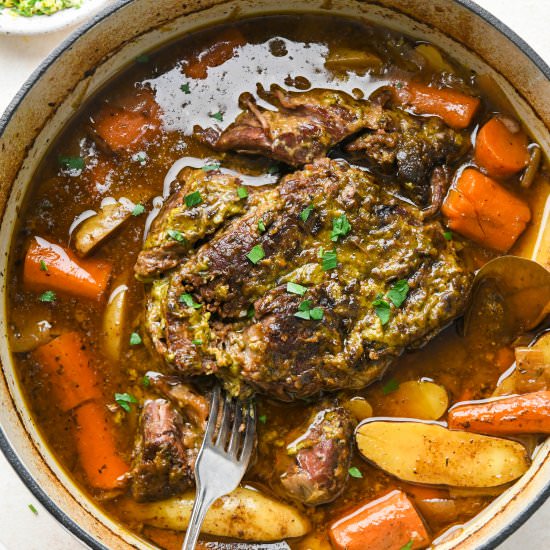 Dutch Oven Pot Roast - Recipe photo by grandbabycakes