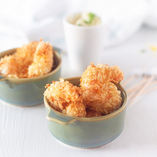 Airfryer Popcorn Shrimp - Recipe photo by Andrea Janssen
