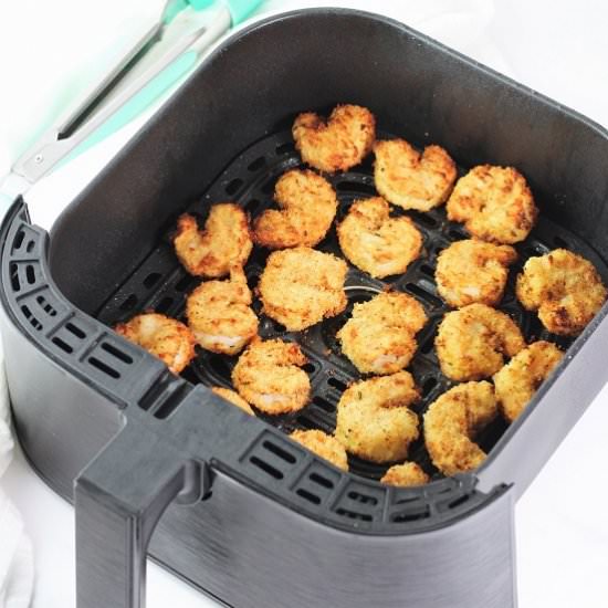 air fryer breaded shrimp - Recipe photo by nowcookthis