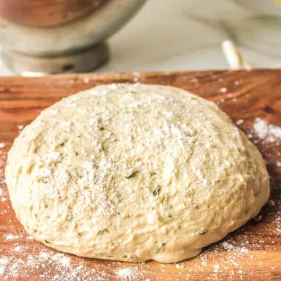 Homemade Pizza Dough - Recipe photo by OnMyKidsPlate