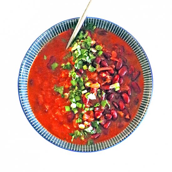 Afghan Kidney Bean Curry – Lubya - Recipe photo by Sinful Kitchen