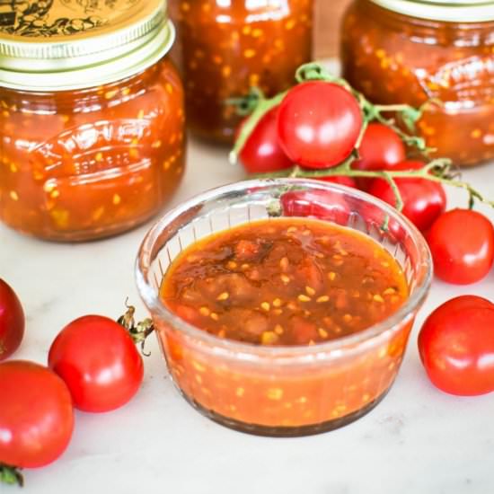 Tomato Relish - Recipe photo by cookingwithnanaling