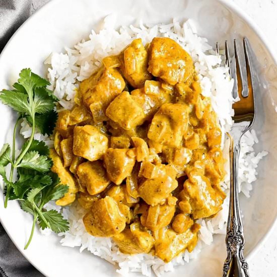 Yellow Chicken Curry - Recipe photo by rebeccataig.com