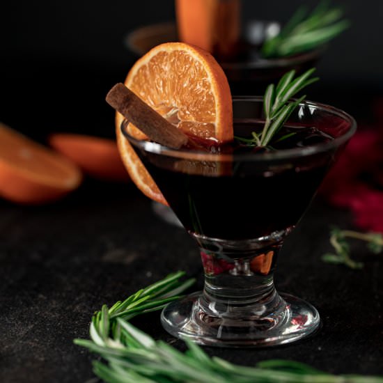 Mulled Wine - Recipe photo by Poet and Flower