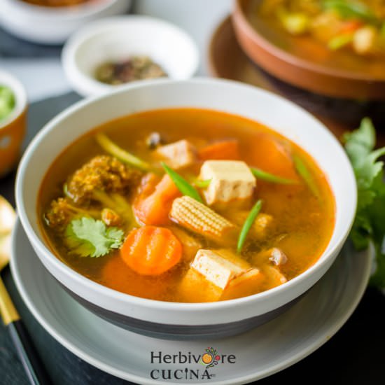 Instant Pot Tom Yum Soup - Recipe photo by Herbivore Cucina