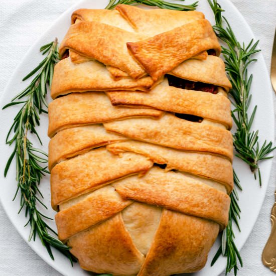 VEGAN WELLINGTON - Recipe photo by The Green Creator