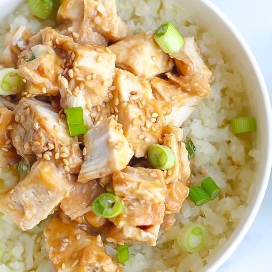 Slow Cooker Teriyaki Chicken - Recipe photo by Kathryns.kitchen.blog