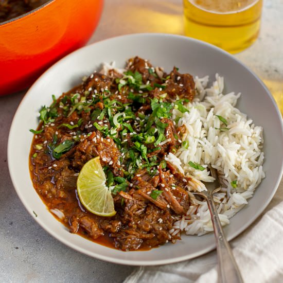 Beef Gochujang Stew - Recipe photo by Flaevor