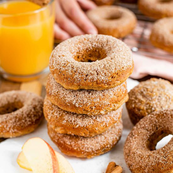Apple Cider Vegan Doughnuts - Recipe photo by tastythriftytimely
