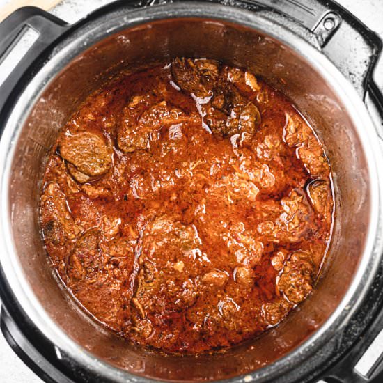 Instant Pot African Lamb Stew - Recipe photo by lowcarbafrica