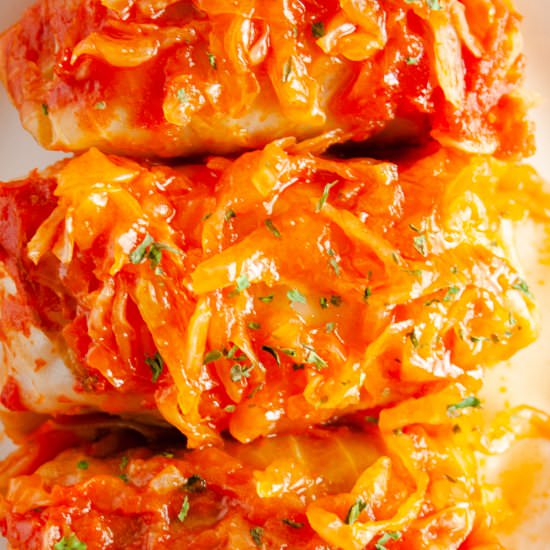 Stuffed Cabbage Rolls - Recipe photo by thedarlingapron