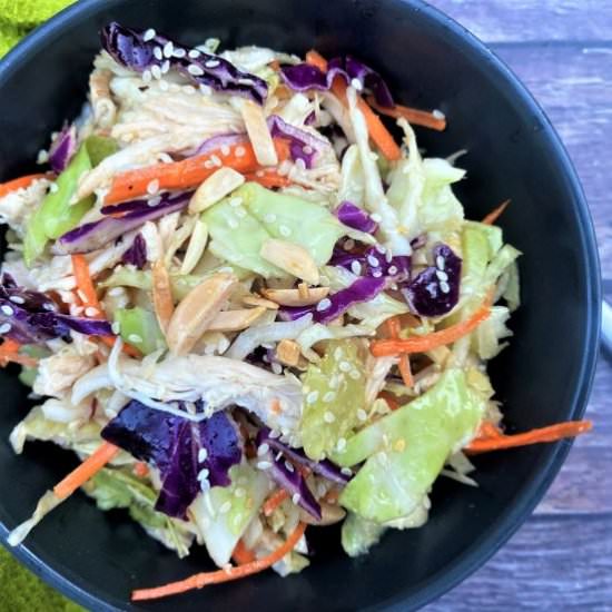 Easy Keto Chinese Chicken Salad - Recipe photo by lowcarbsimplified
