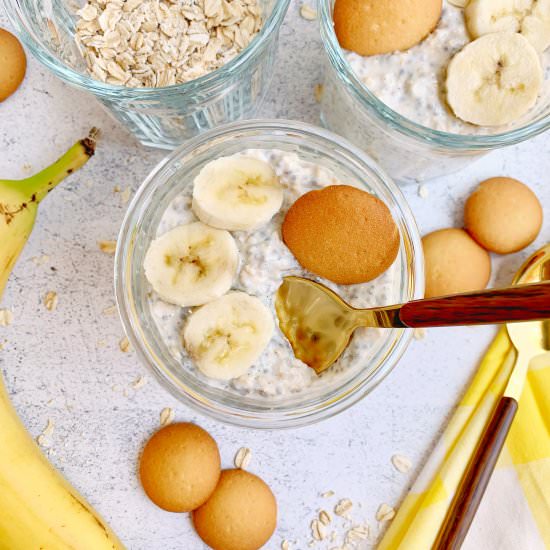 Banana Overnight Oats - Recipe photo by Theyummymuffin