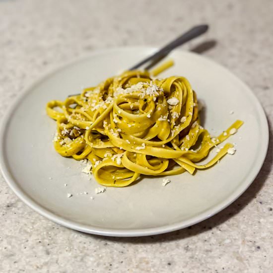 Moroccan Fettuccine - Recipe photo by Lisa G Cooks