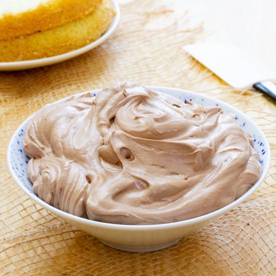 Chocolate cream - Recipe photo by mecooks.com