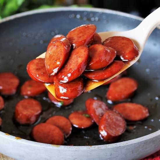 Cola Kielbasa - Recipe photo by thekitchenismyplayground