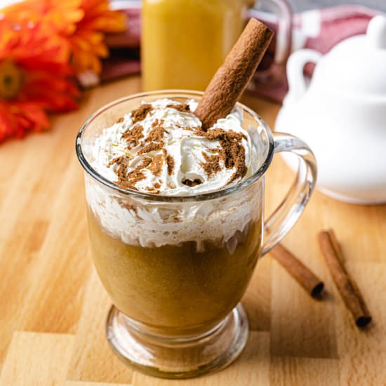 Keto Pumpkin Spice Latte - Recipe photo by lowcarbafrica