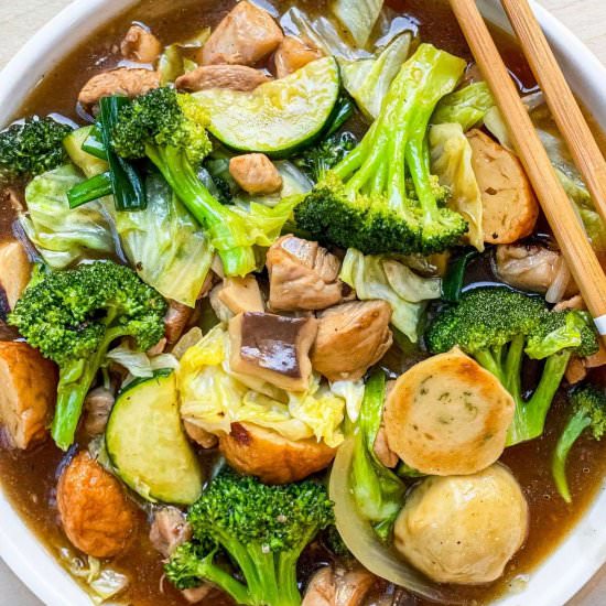 Chop Suey (Capcay) - Recipe photo by toasttohome