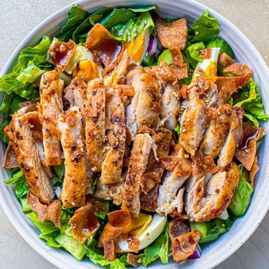 Asian Chicken Salad with Soy Ponzu - Recipe photo by toasttohome