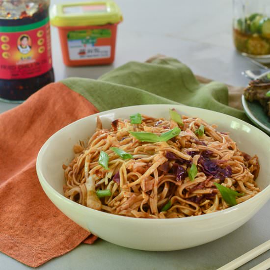 Korean Spicy Noodles - Recipe photo by Feed Your Soul