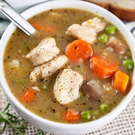 Gluten Free Chicken Stew - Recipe photo by therusticfoodie