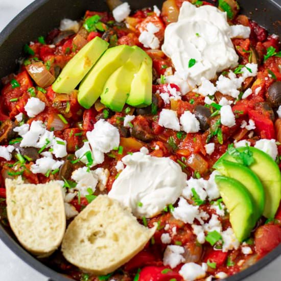Shakshuka - Recipe photo by contentednesscooking
